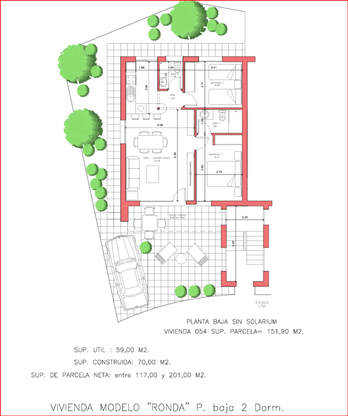 Grundriss Ronda